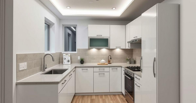 Reforma de cozinha pequena: dicas práticas para otimizar espaço e estilo Reforma de cozinha pequena: dicas práticas para otimizar espaço e estilo
